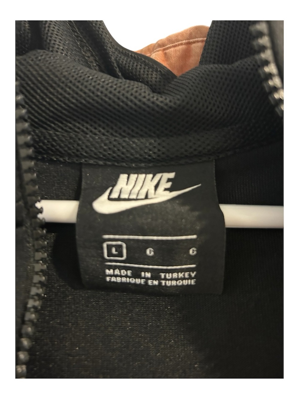 Nike Black & Gray Half-Zip Performance Hoodie Jacket - Picture 3 of 3